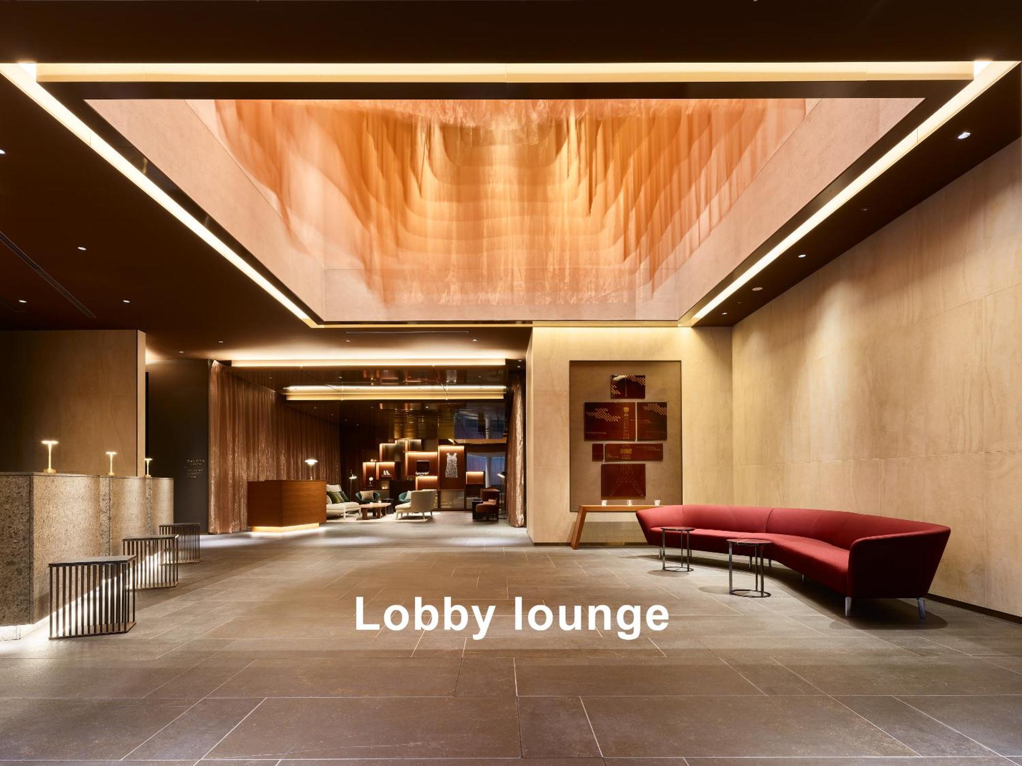 Mitsui Garden Hotel Roppongi Tokyo Premier Exteriör bild Lobby lounge